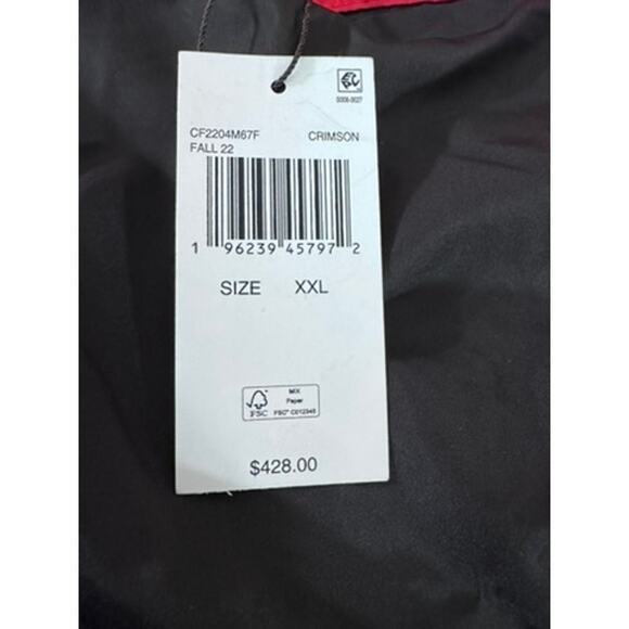 NWT!! "MICHAEL KORS" Men's Red Puffer Coat Size XXL MSRP-428.00 Streetwear Warm - Picture 6 of 14